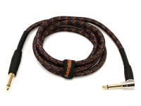 <b>Roland RIC-G5A GOLD Series Cabo Audio Instrumento Jack reto/angulado mono 1.5 metros comprimento Revestimento em Malha Garantia Vitalícia</b> <b>Roland RIC-G5A GOLD Series Cabo Audio Instrumento Jack reto/angulado mono 1.5 metros comprimento Revestimento em Malha Garantia Vitalícia</b>